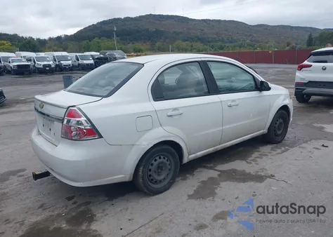2011 Chevrolet Aveo 1Lt z USA, uszkodzony, nr VIN KL1TD5DE4BB153144